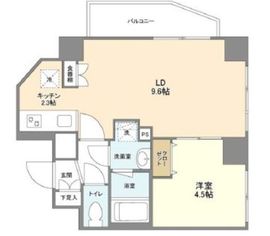 MAハイツ茗荷谷 601 間取り図