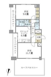 北品川アパートメント 901 間取り図
