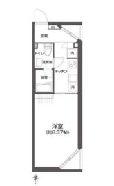 プラティーク白金 203 間取り図