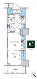 パークアクシス滝野川ラブリーズ 914 間取り図