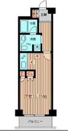 ガーデン目黒南 207 間取り図