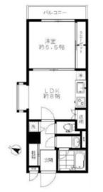 シティホームズ恵比寿 4階 間取り図