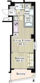 マスターズコート奥沢 302 間取り図