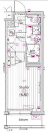 ガーラ・パークヒルズ武蔵小山 3階 間取り図