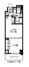 レジディア杉並方南町 614 間取り図