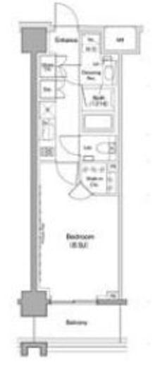 ヴェール・クレール大崎 519 間取り図