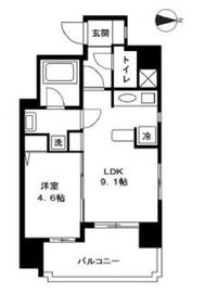 ネオマイム御茶の水 4階 間取り図