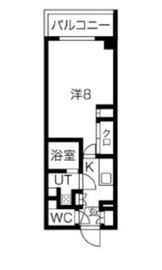 ルネサンスコート高田馬場 201 間取り図
