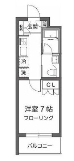 ガーデン用賀 3階 間取り図