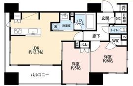 クリオ日暮里セントラルマークス 7階 間取り図