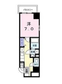 エトワールブランシュ新橋 204 間取り図