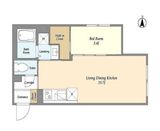 ルーエ恵比寿 305 間取り図