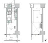 ONE ROOF RESIDENCE TAMACHI (ワンルーフレジデンス田町) 203 間取り図