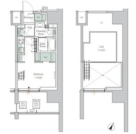 ONE ROOF RESIDENCE TAMACHI (ワンルーフレジデンス田町) 217 間取り図