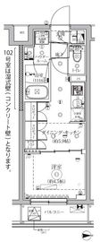 セジョリ千鳥町 1階 間取り図