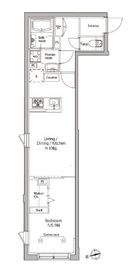 アトリオフラッツ中野 201 間取り図