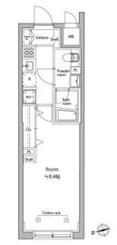 アトリオフラッツ中野 404 間取り図