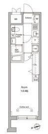 アトリオフラッツ中野 203 間取り図