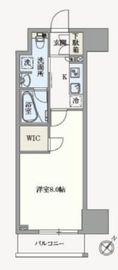 アジールコート汐浜キャナル 912 間取り図