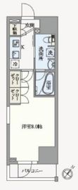 アジールコート汐浜キャナル 906 間取り図