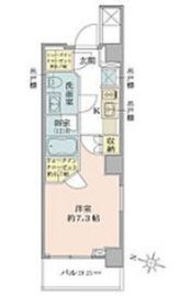 ザ・パークワンズ池上 1階 間取り図