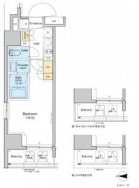 プラウドフラット浅草アベニュー 1004 間取り図
