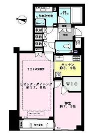 高輪ソルステージュ 4階 間取り図
