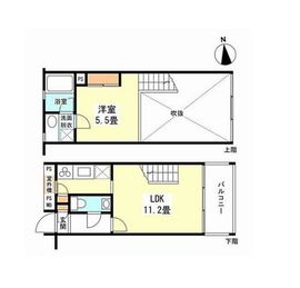 ウェルスクエア碑文谷 1F2 間取り図