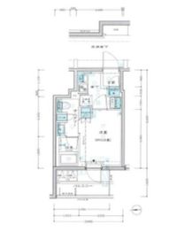 リビオレゾン三田 3階 間取り図
