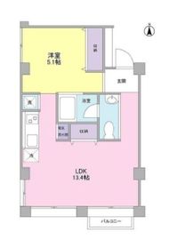 元住吉アートフラッツ 308 間取り図