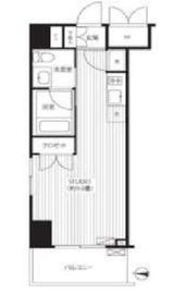 グランハイツ錦糸町 406 間取り図