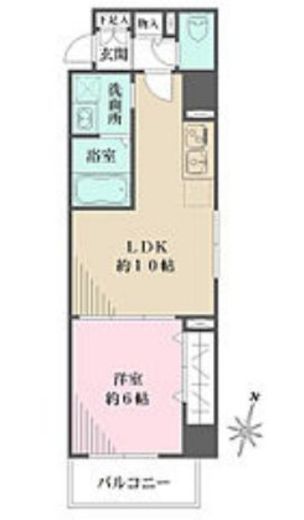 フレア・F 507 間取り図