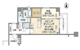 ピアース白金台三丁目 4階 間取り図