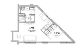 エスセナーリオ三田 201 間取り図