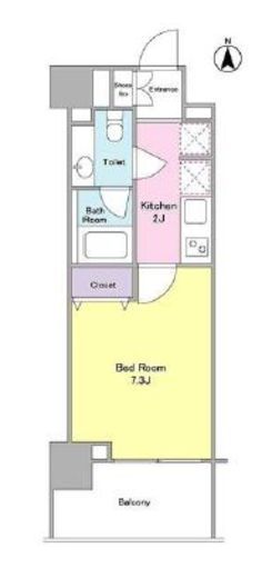 グランシャリオ羽田 402 間取り図