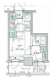リビオレゾン三田 5階 間取り図
