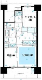シティハウス南大塚レジデンス 3階 間取り図