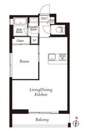 THE CLASS EXCLUSIVE RESIDENCE 402 間取り図