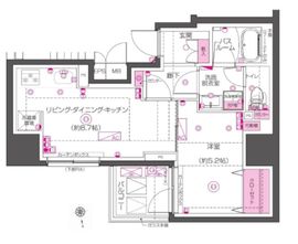 ZOOM秋葉原NORTH 2階 間取り図