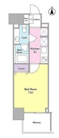 グランシャリオ羽田 806 間取り図