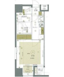 ラ ステュディオ新橋 5階 間取り図