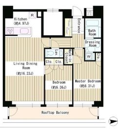 クレアーレ麹町 902 間取り図