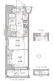 クレイシアIDZ本所吾妻橋 3階 間取り図