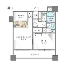 ローヤルシティ神田佐久間町 7階 間取り図