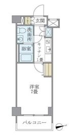 リアルスウィート三軒茶屋 205 間取り図