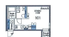 アヴァンタージュ恵比寿 101 間取り図