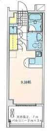 上目黒ガーデン 205 間取り図