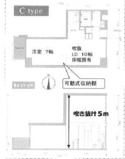 ALBA 1002 間取り図