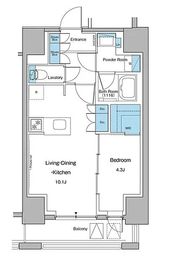 ルフォンプログレ大森山王 603 間取り図