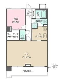 パロス白金 2階 間取り図
